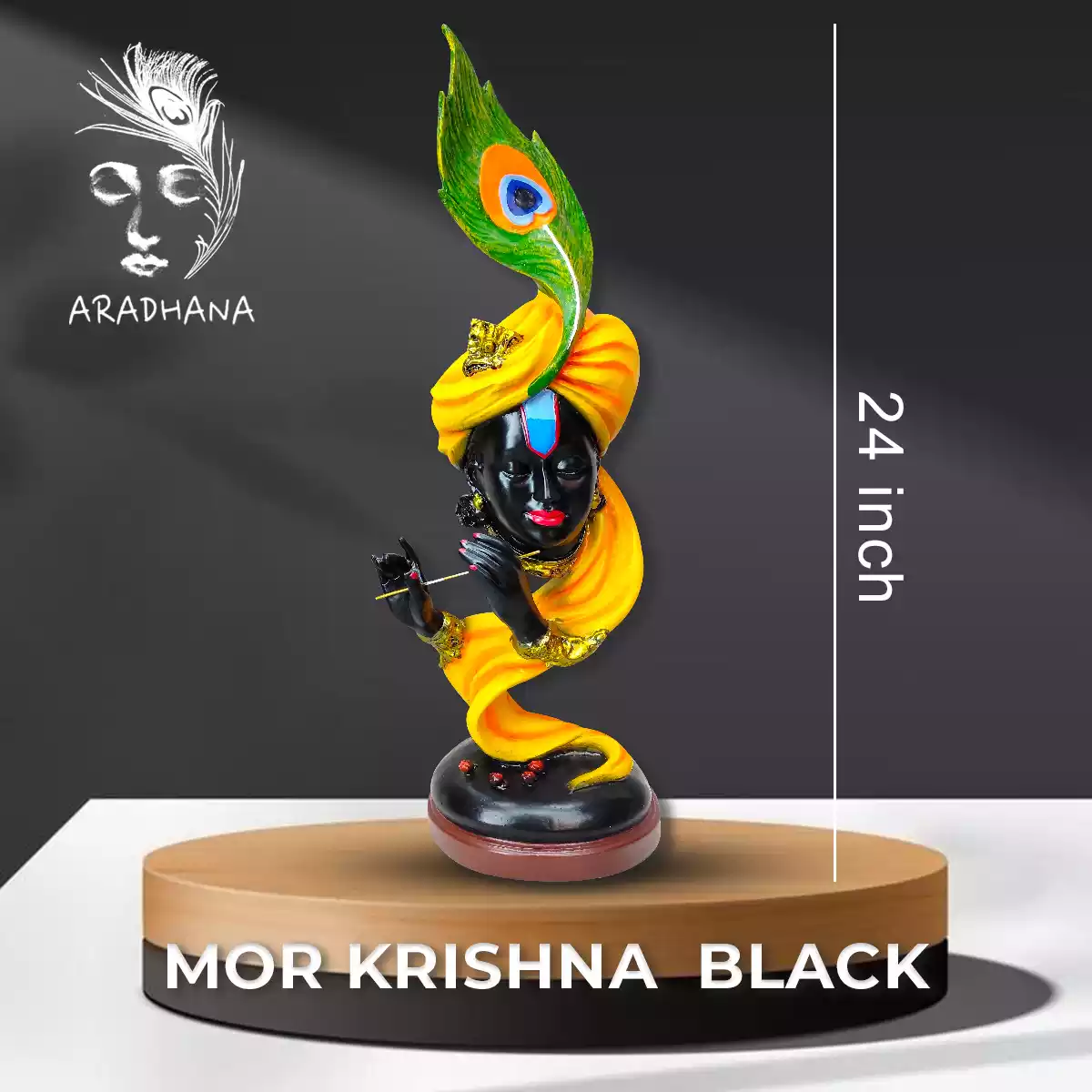 Mor Krishna (Black)