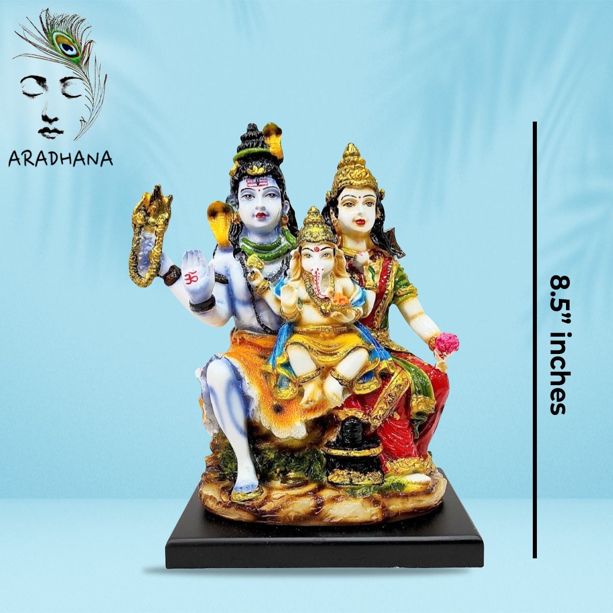 Shankar, Parvati & Ganesh